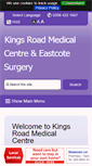 Mobile Screenshot of kingsroadmedicalcentre.com